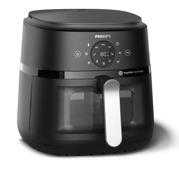 Freidora de aire PHILIPS 6,2lts con visor 1700w. - Mod. RAPID AIR  NA23100