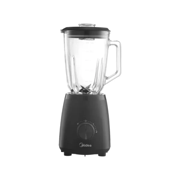Licuadora MIDEA 600w jarra vidrio negra 1,5 lts. - Mod. TB-MB06BAR1